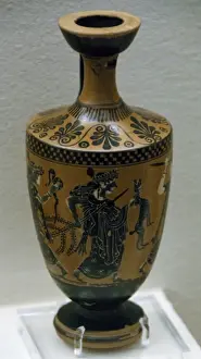 Dionysos Prints: Lekythos. VI century. Greece