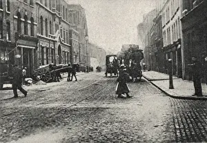 Cobble Stones Prints: Leman Street, Whitechapel, East London