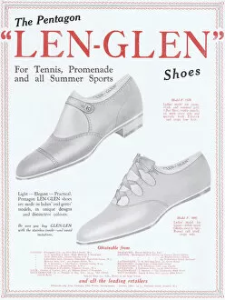 Images Dated 24th September 2014: Len-Glen shoes advert, 1927