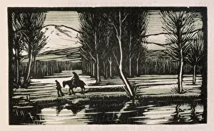 Lena (1899). Engraving of the Chapter V. By Carles Bosch de