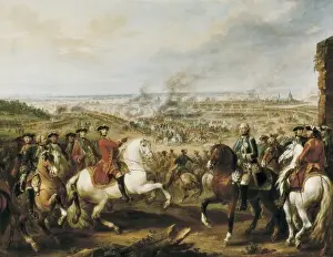 Fontenoy Prints: LENFANT, Pierre (1704-1787). Battle of Fontenoy