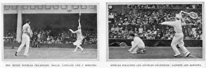 Smash Prints: Lenglen, Borotra and Lacoste playing doubles