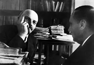 Lenin Prints: Lenin and H G Wells