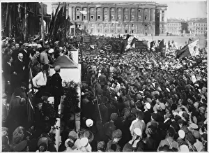 Addresses Prints: Lenin at Moscow
