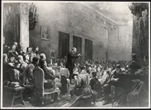 Address Prints: Lenin Speaks at Meeting