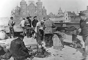 Lenin's mausoleum, Construction, Red Square