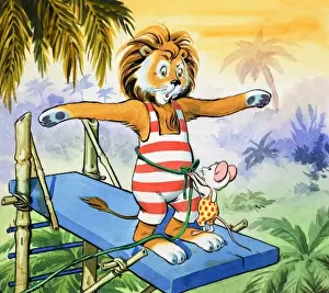 Leo the Friendly Lion