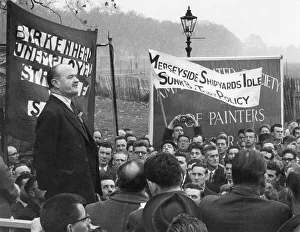 Shipbuilding Prints: Leo McGree, communist and trades union activist