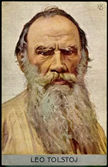 Novelist Collection: Leo Tolstoy, Russian novelist