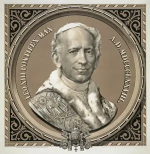 Leo XIII Pontifex Max. A. D. MDCCCLXXVIII