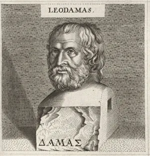 Orator Prints: Leodamas of Athens, Greek orator, 4th century BC