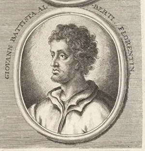 Humanist Prints: Leon Battista Alberti, Italian humanist author, 1404-1472