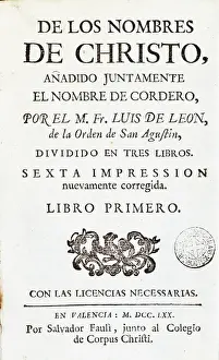 LEON, Fray Luis de (1528-1591)
