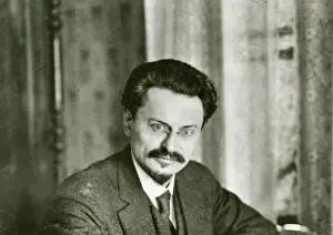 Pince Prints: Leon Trotsky / Jan 1918