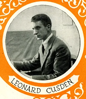 Leonard Prints: Leonard Cusden, Poster Artist Date: circa 1930