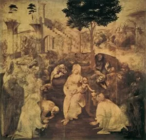 Degli Collection: LEONARDO DA VINCI (1452-1519). Adoration of the