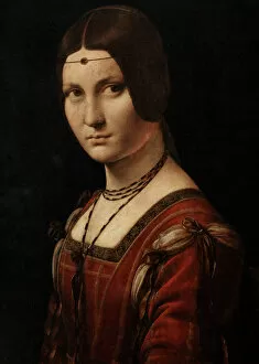 Painter Collection: Leonardo da Vinci (1452-1519). Italian polymath. La Belle Fe