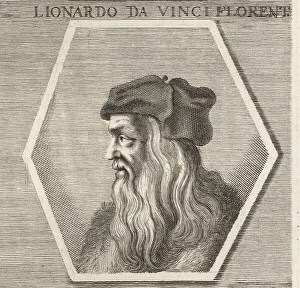 Draughtsman Prints: Leonardo da Vinci, Italian painter and polymath, 1452-1519