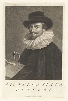 Palette Prints: Leonello Spada, Italian Baroque painter, 1576-1622