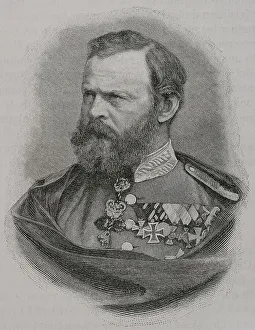 Franco Prussian Prints: Leopold of Bavaria (1821-1912). Prince regent