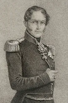 Belgians Prints: Leopold I of Belgium (1790-1865). First king of