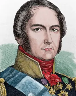 Belgians Prints: Leopold I of Belgium (1790-1865). The first King of the Bel