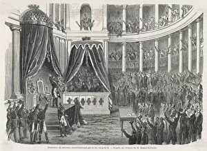 Leopold II Takes Oath