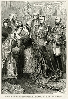 Images Dated 13th January 2016: Leopold Weds Helen 1882