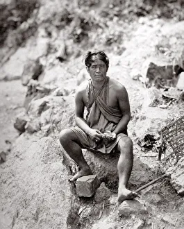 Lepcha or Rongkup man from Sikkim Nepal Bhutan