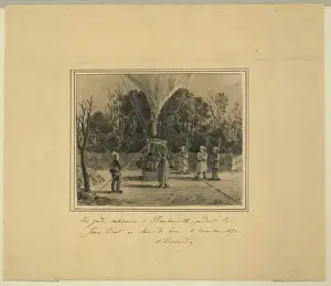 Clair Prints: Les gardes nationaux d Heurteauville gardant le Jean Bart au