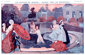 Images Dated 6th March 2019: Les Nymphes de Trianon at Versailles, France
