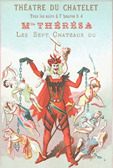 Images Dated 25th May 2017: Les Sept Chateaux de Diable by MM. Dennery and C Clairville