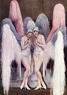 Les Soeurs Epp in De La Folie Pure at the Folies Bergere, Pa