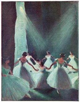 Wings Collection: Les Sylphides Scene