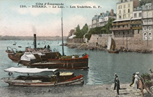 Images Dated 3rd August 2016: Les Vedettes (Powered Lake Craft) at Dinard, France