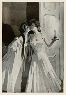 Homosexuality Gallery: Lesbians Kiss 1908