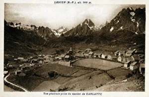 South Western Prints: Lescun, Pyrenees-Atlantiques department, France