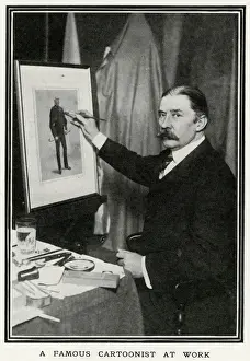 Leslie Prints: Leslie Ward (Spy) at work