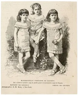 Lesseps Prints: De Lesseps Children