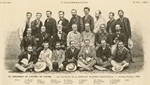 Lesseps Prints: Lesseps and Engineers