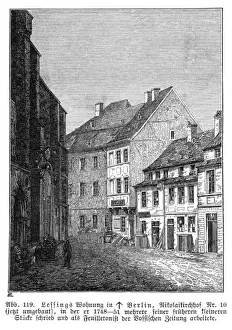 Ephraim Prints: Lessings Home, Berlin