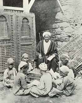 Arabs Collection: Lesson Hour at Bulak, Egypt