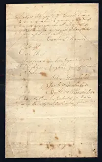 Letter to Mrs Reynolds