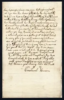 Letter to Mrs Reynolds