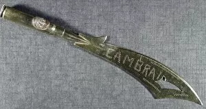 Images Dated 11th July 2007: Letter opener Engraved Cambrai