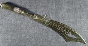 Images Dated 11th July 2007: Letter opener Engraved Cambrai