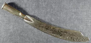 Images Dated 11th July 2007: Letter opener Engraved RNAS