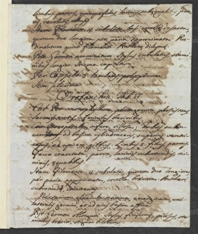 Letter from Vandelli, Domenico Letter from Vandelli, Domenico