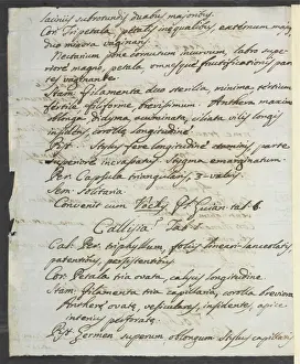 Letter from Vandelli, Domenico