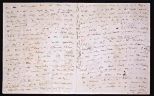 Letter written by Charles Darwin to Emma